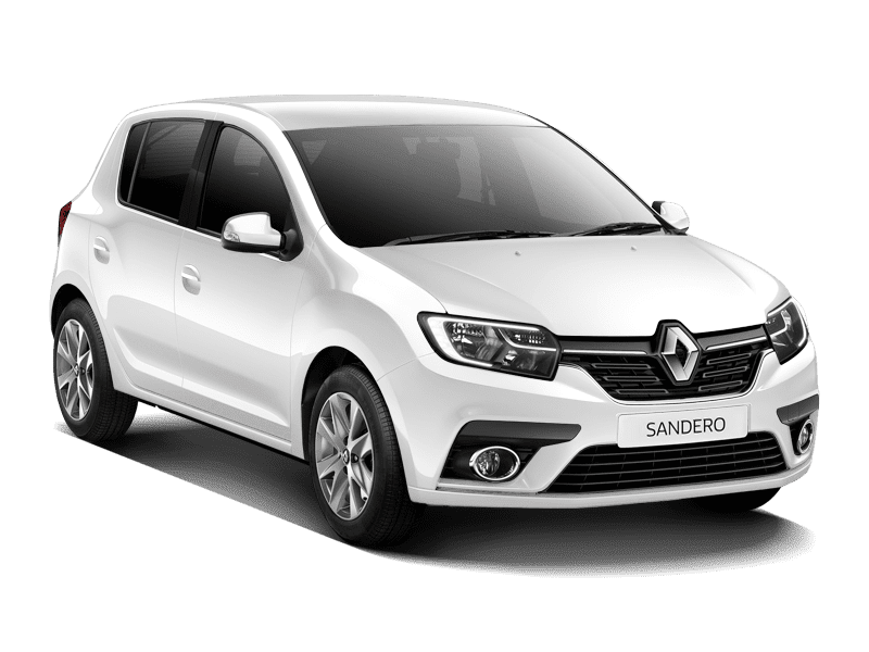 Renault Sandero - БЕЛЫЙ ЛЕД